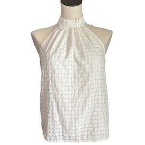 Flore boutique Womens size small top sleeveless high neck NWT